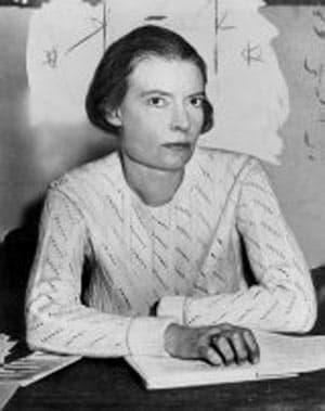 Dorothy Day in 1934, photographed during the early years of the Catholic Worker Movement